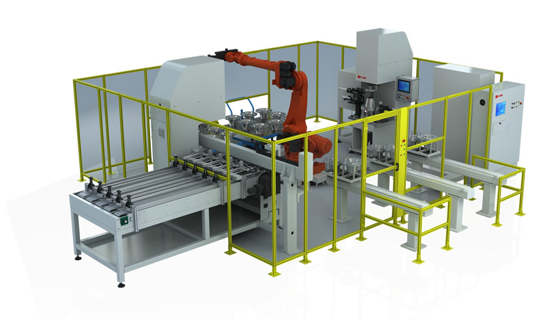 輪轂壓裝自動線